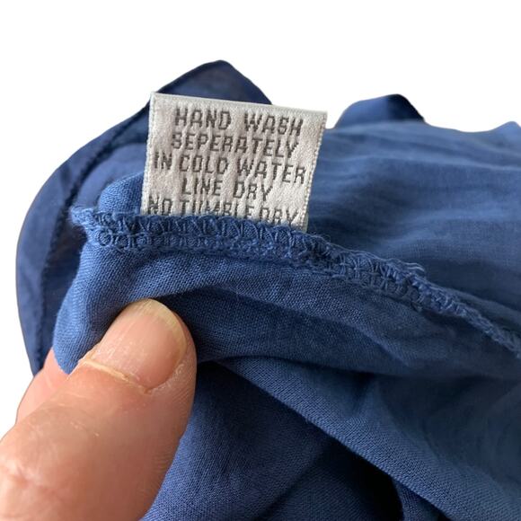 Solitaire Maxi Dress Womens Sz S Blue Ombre Sleeveless Scoop Neck Sundress NWT - Picture 9 of 9